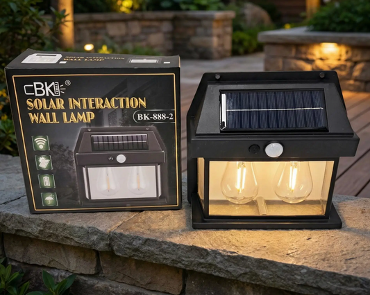 Solarna zidna lampa BK-888-2 – elegantno i pametno osvjetljenje za vaš prostor
