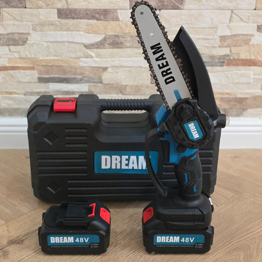 DREAM aku motorna testera 6” – 48V (set sa 2 baterije)