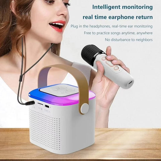 Mini karaoke zvučnik sa bežičnim mikrofonom