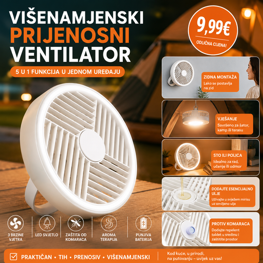 Višenamjenski Prijenosni Ventilator