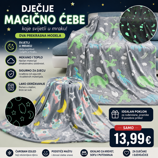 Djecije magicno cebe koje svijetli