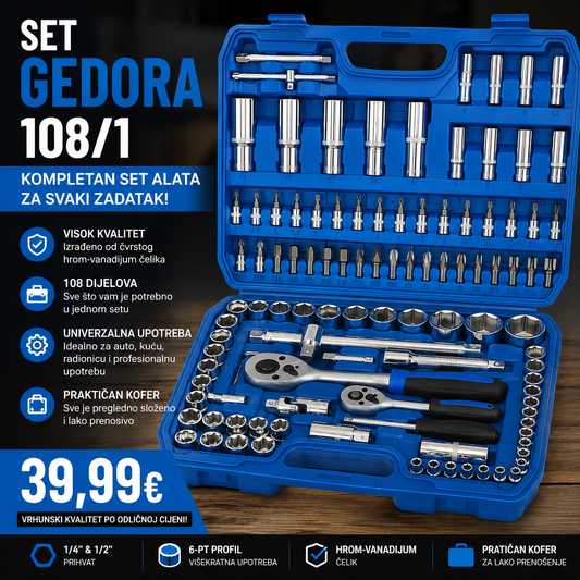 Set gedora 108/1