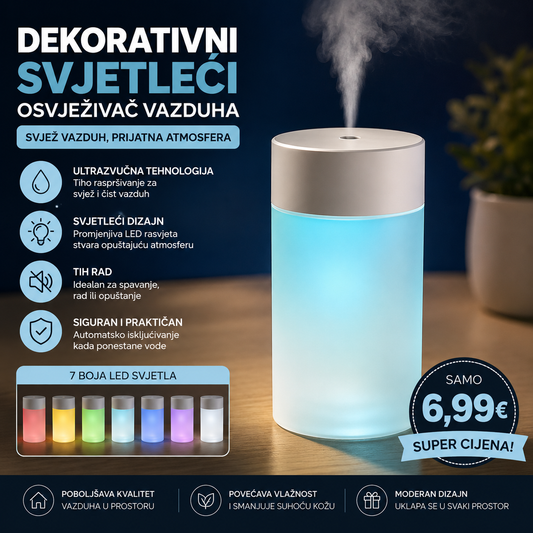 Dekorativni svjetleći osvježivač vazduha
