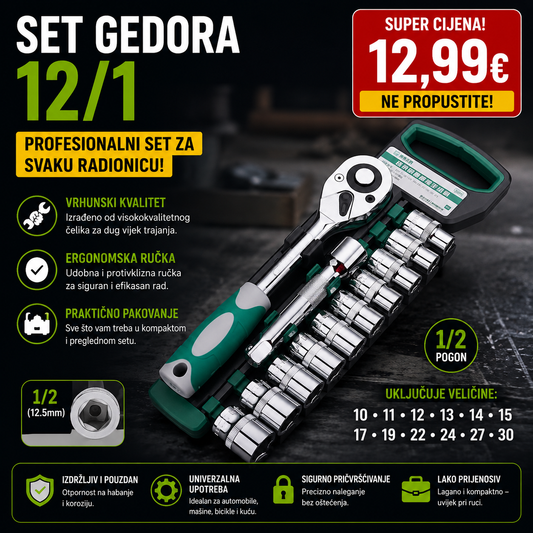 Set gedora 12/1