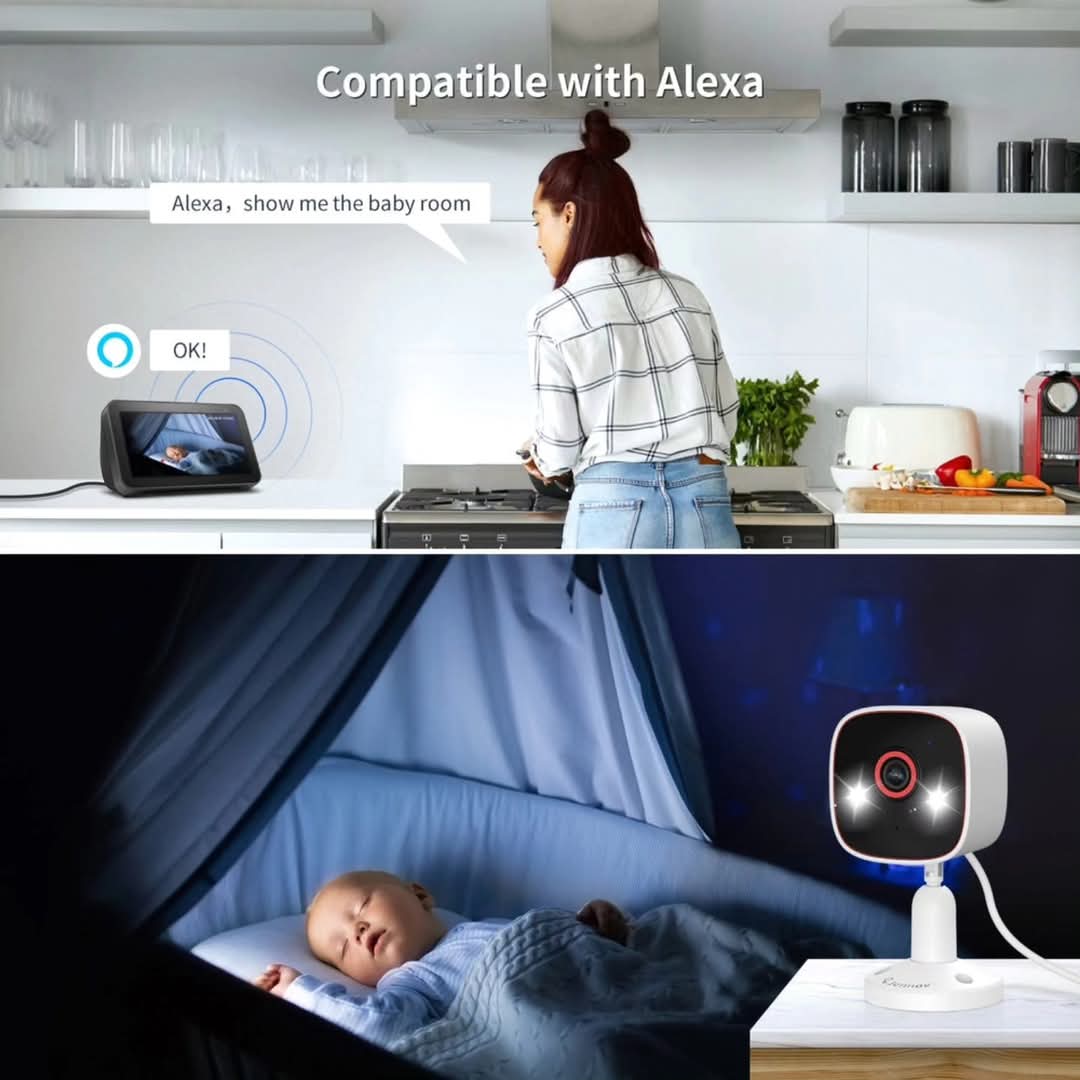 Set od 4 Wi-Fi sigurnosne kamere sa DVR uredjajem