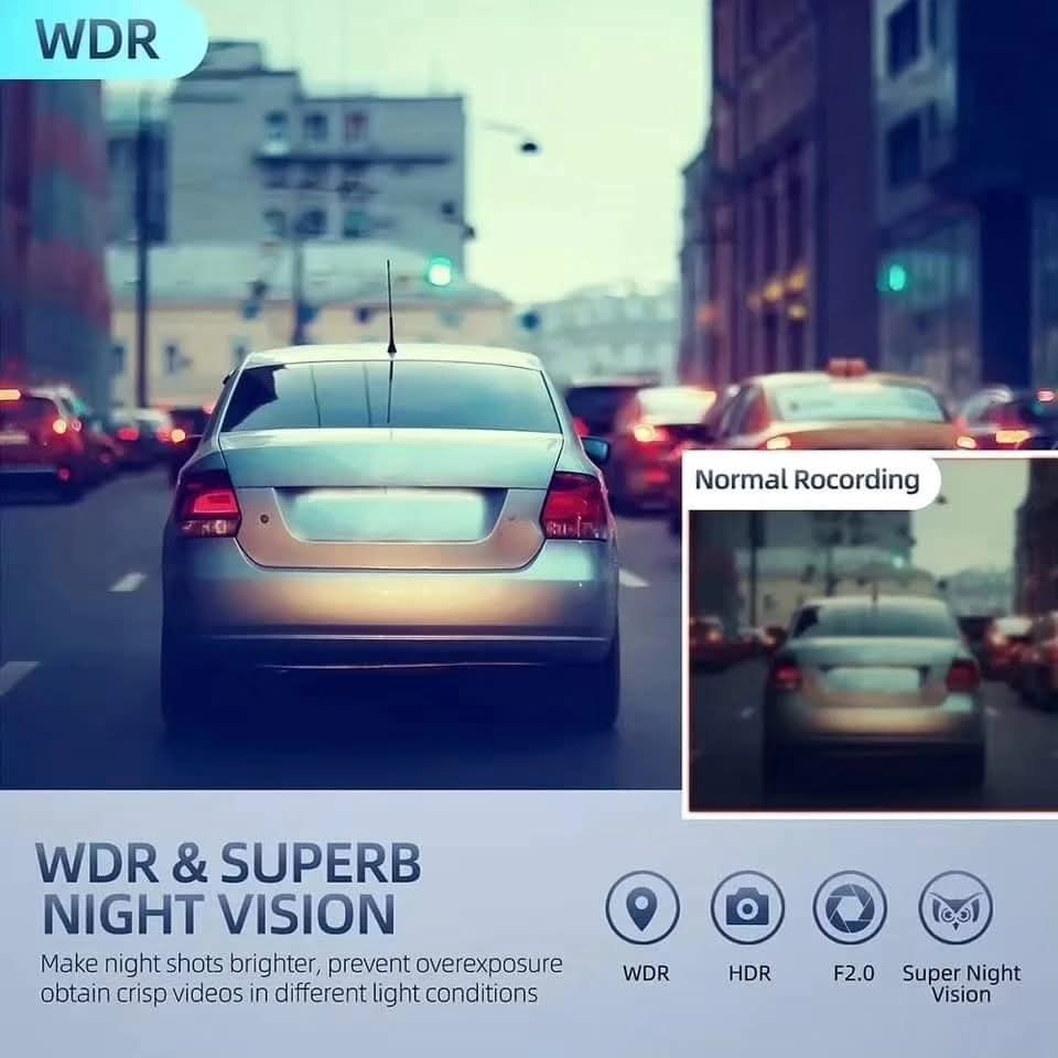 Auto kamera 3u1 unutrasnja i zadnja