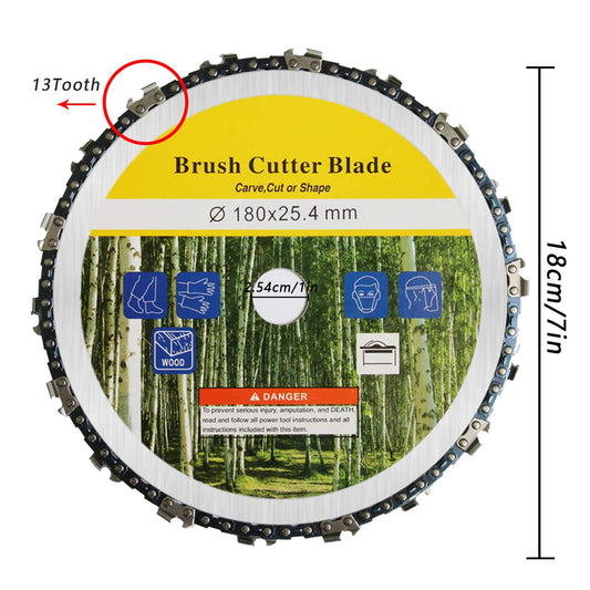 Lančani disk za trimer / veliku brusilicu – 180 mm (13 zuba)
