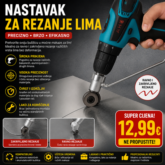 Nastavak za rezanje lima