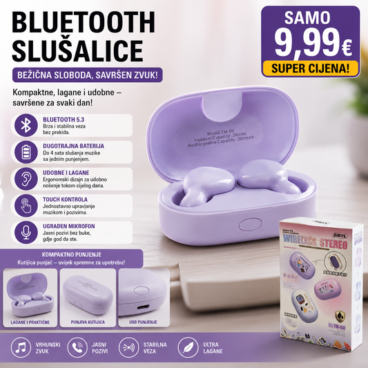Bluetooth slusalice