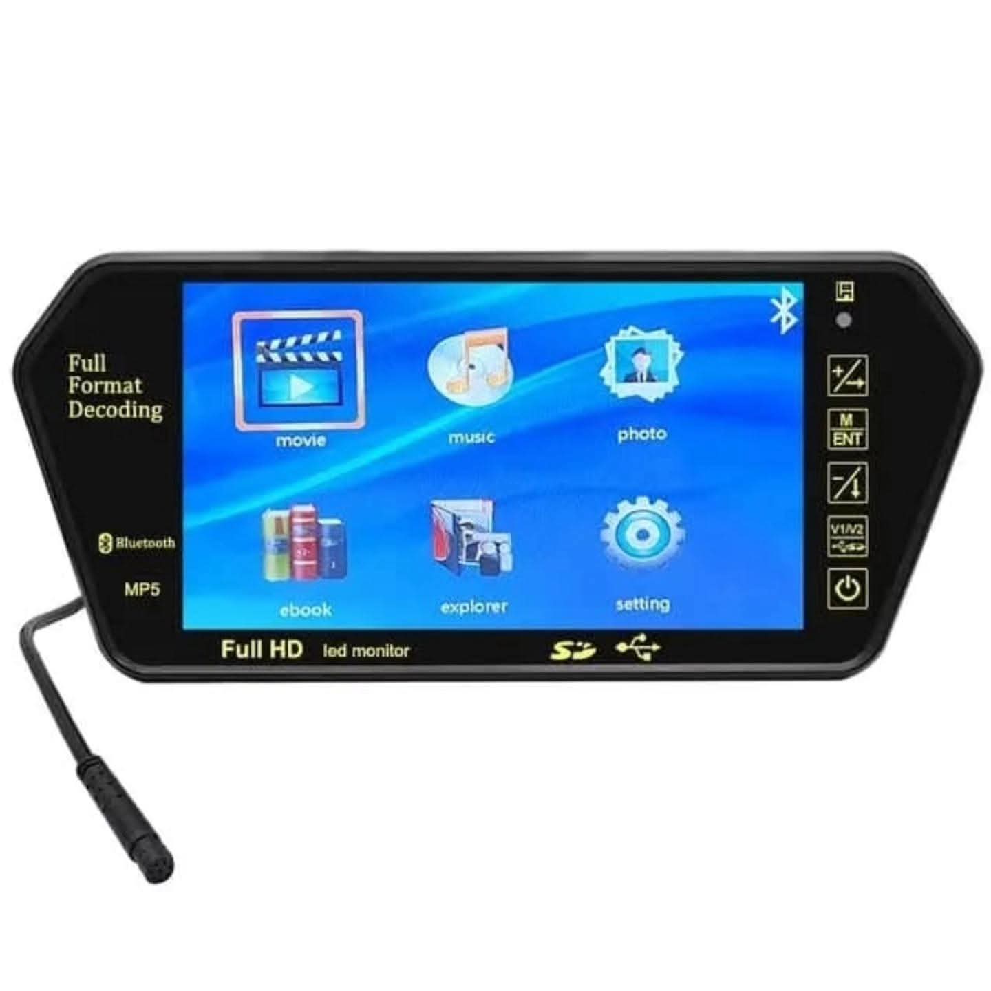 Multimedijalni bluetooth ekran za automobil