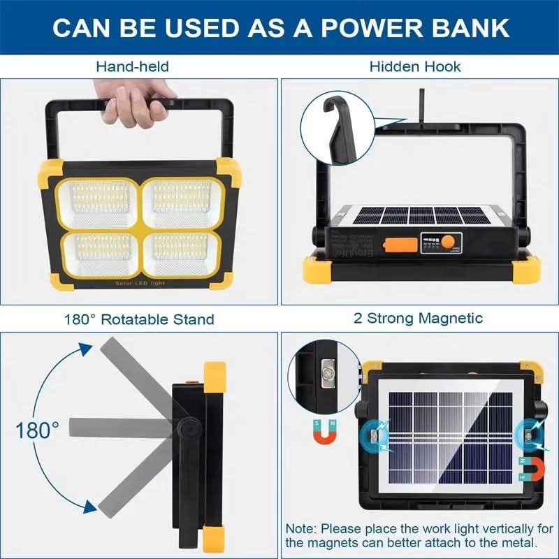 Multifunkcionalna solarni led reflektor 500W
