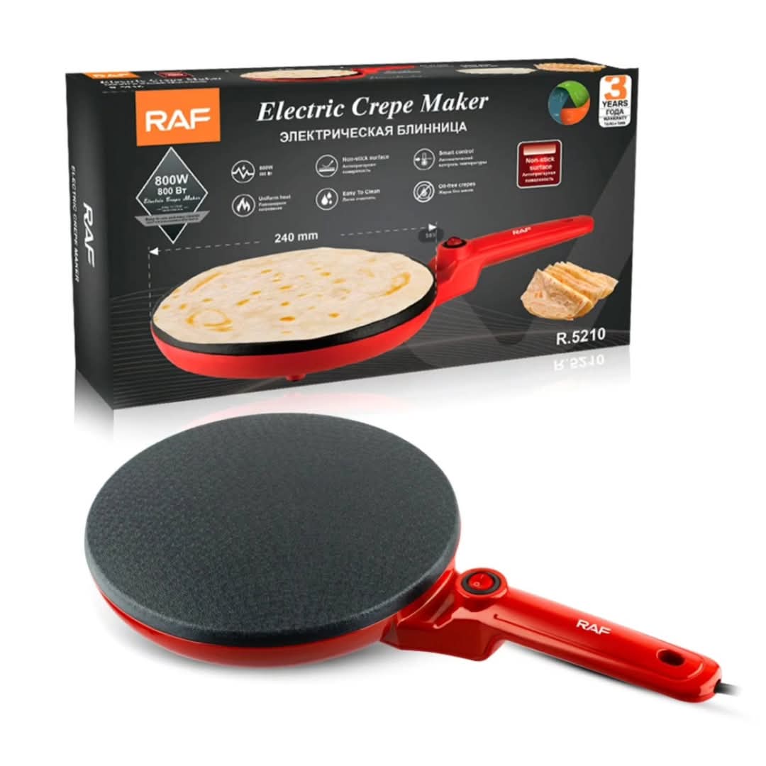 RAF elektricni aparat za palacinke sa posudom