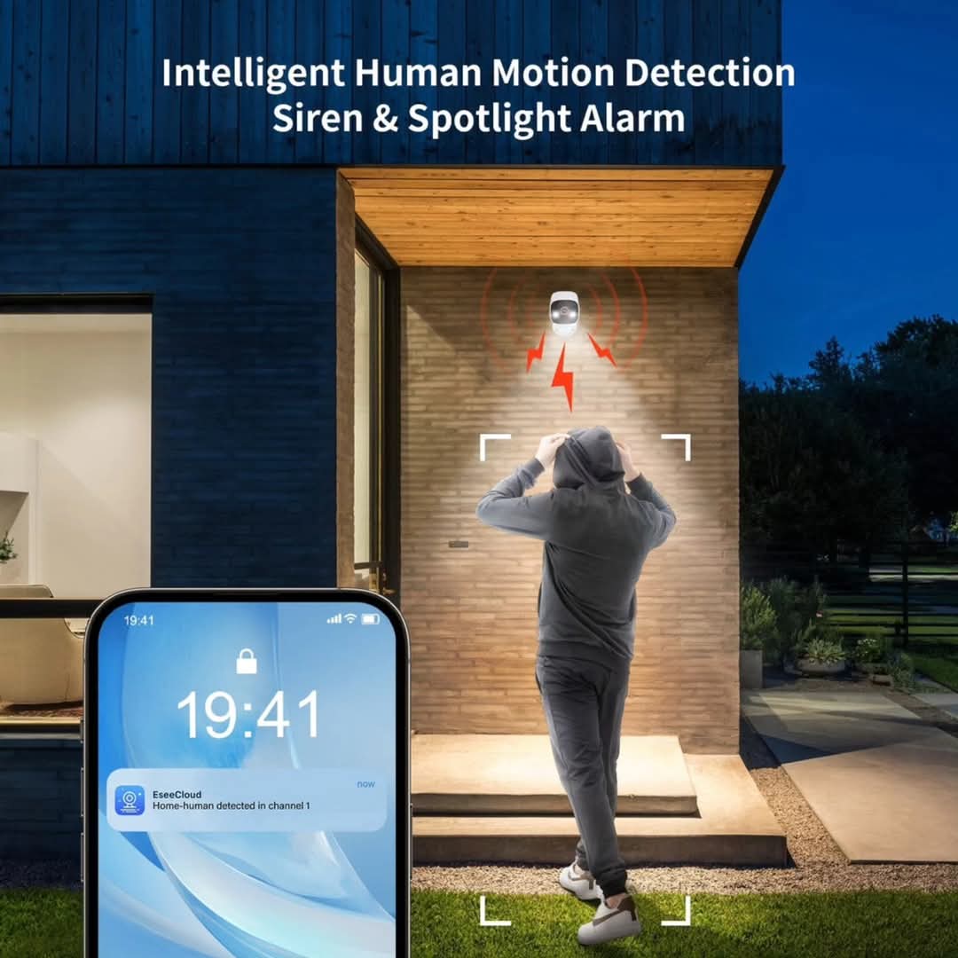 Set od 4 Wi-Fi sigurnosne kamere sa DVR uredjajem