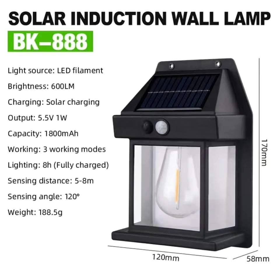 Solarna zidna lampa