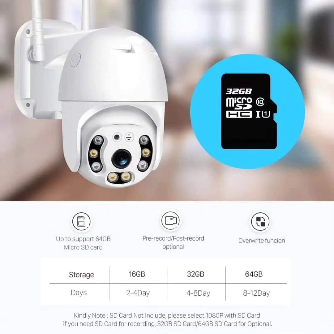 Rotirajuca Wi-Fi smart kamera 1080p 5Mpx