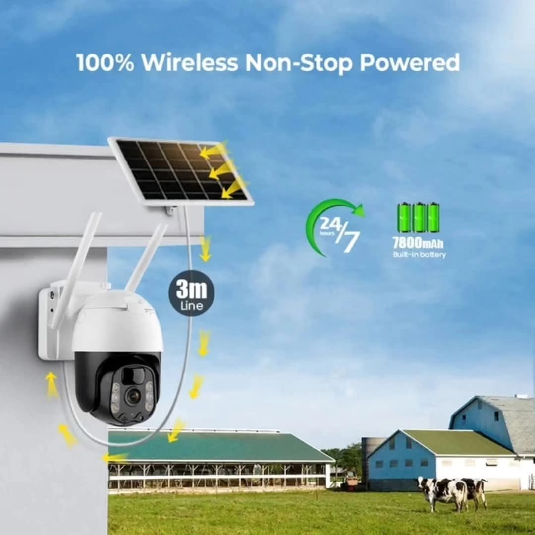 Solarna rotirajuca SIM kamera