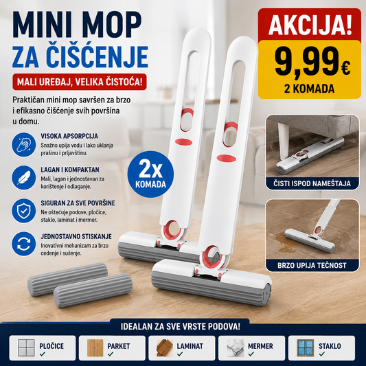 Mini mop za čišćenje